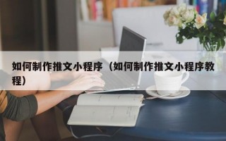 如何制作推文小程序（如何制作推文小程序教程）